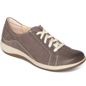 NWOT Aetrex Women's Dana Lace Up Oxford Warm Grey 8.5
